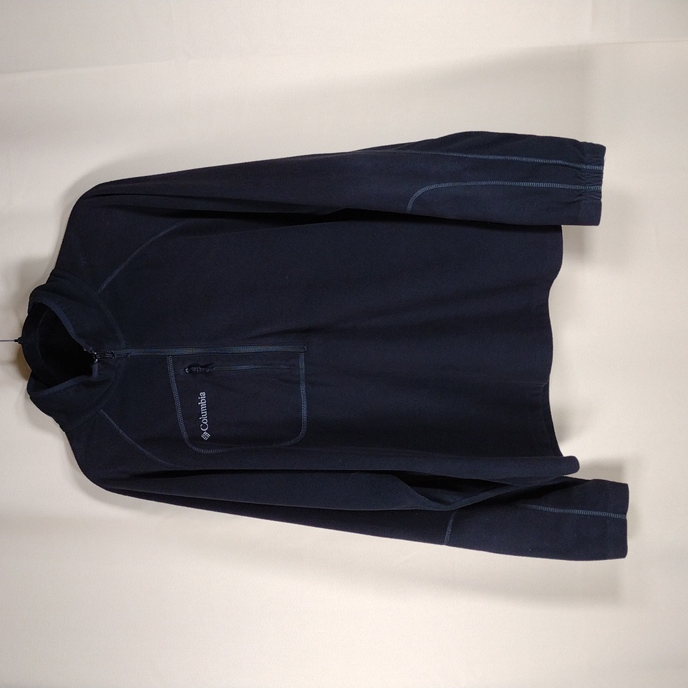 Columbia Men's XL Black Winter 1/4 Zip Fleece Pullover Long Sleeve Sweater